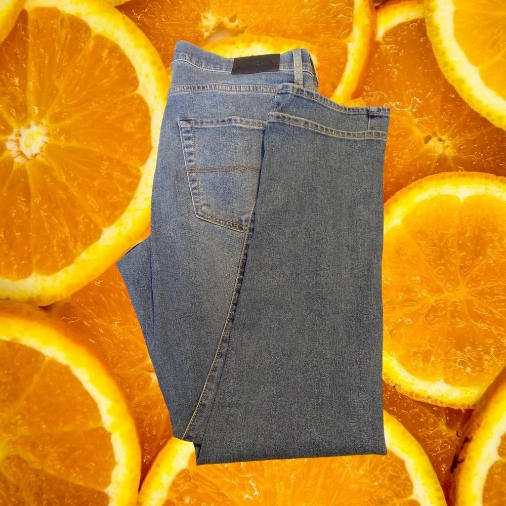 Lucky Brand‎ Mens 410 Athletic Slim Jeans Blue Wash Size 34x32